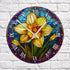 Daffodil Suncatcher Effect Clock